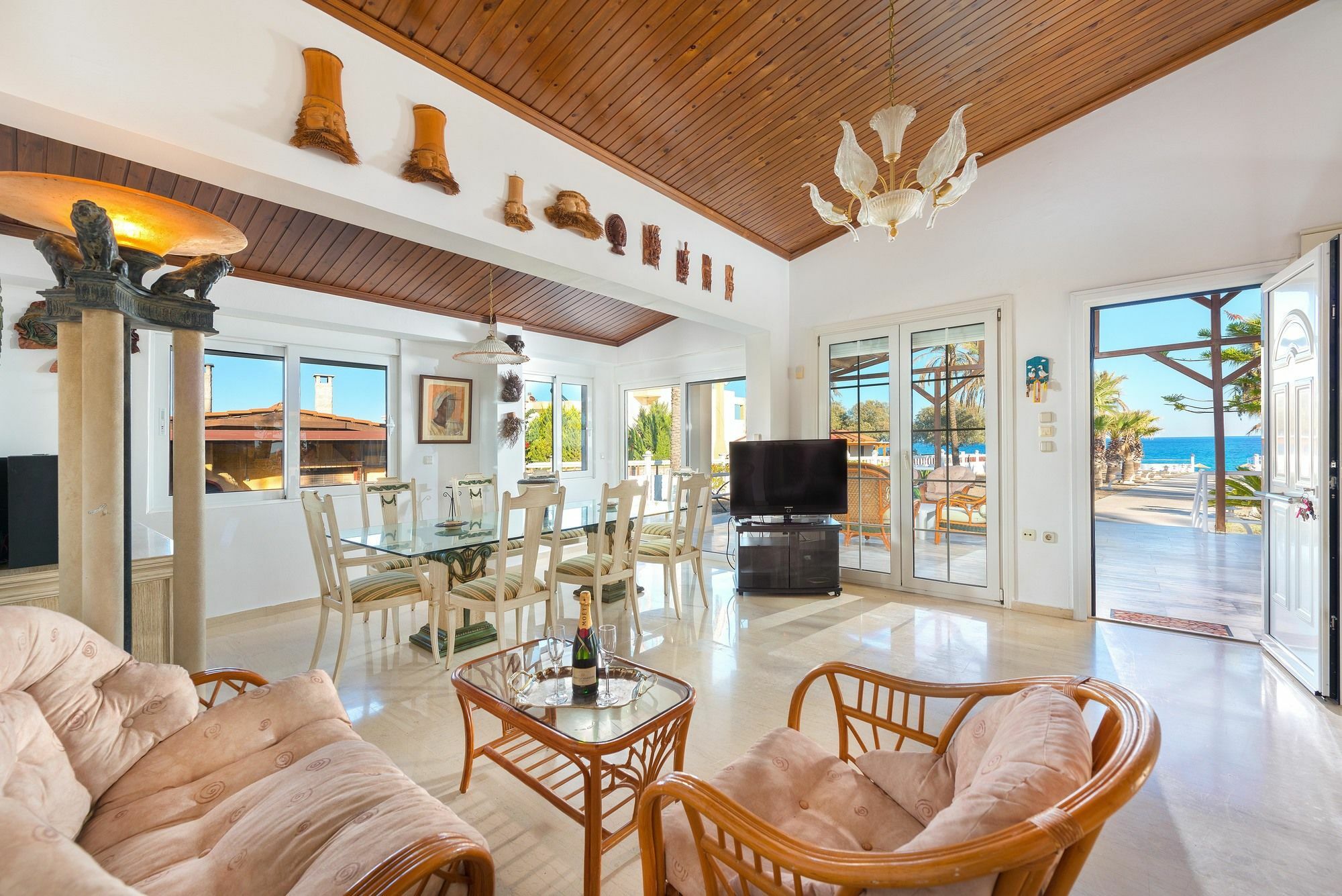 Villa Maria Beachfront Residence Kiotari Eksteriør bilde